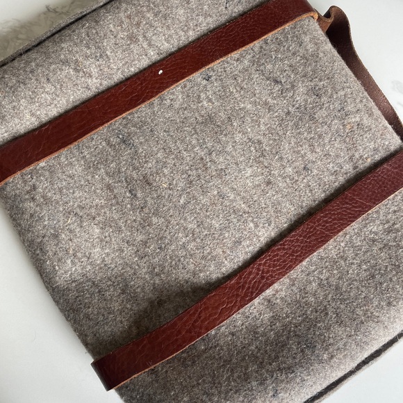 Custom made book bag by artist at Brooklyn NYC flea market - Picture 7 of 9